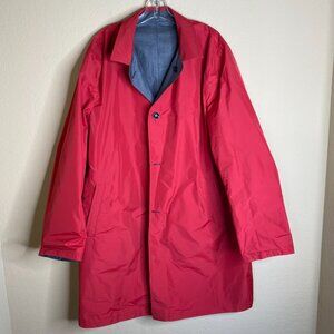 kiton reversible silk lightweight jacket coat